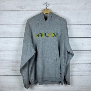 Vintage Y2K Volcom Sleeve Hit Pullover Hoodie XL